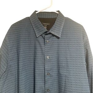 Van Heusen Navy Button Down